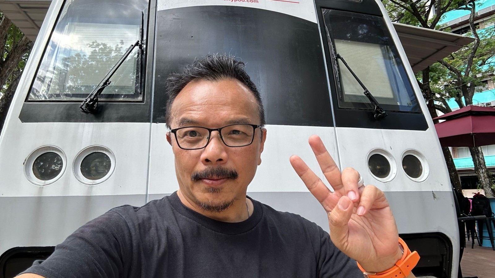 Fascinado por la idea de vivir de forma simple y eficiente: el fundador del hotel, Liang Chiang Seah (© Liang Chiang Seah)