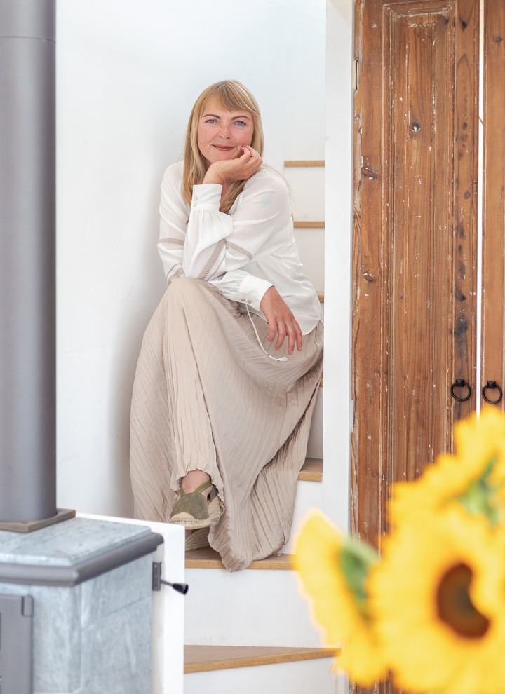 La holandesa Marjolein Jonker en su Tiny House (© Chiela van Meerwijk) La holandesa Marjolein Jonker en su Tiny House (© Chiela van Meerwijk)