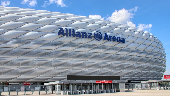 Allianz Arena, Múnich, Alemania (© Pixabay)