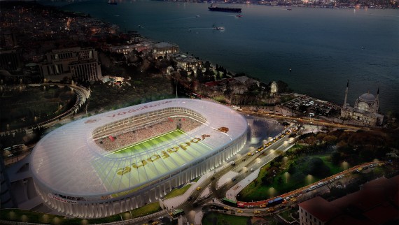 Vodafone Arena, Estambul, Turquía (© DB Architecture & Consulting) Vodafone Arena, Estambul, Turquía (© DB Architecture & Consulting)