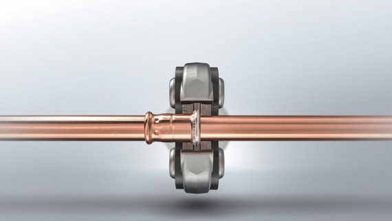 Sistema de unión por compresión Geberit Mapress Cobre Sistema de unión por compresión Geberit Mapress Cobre