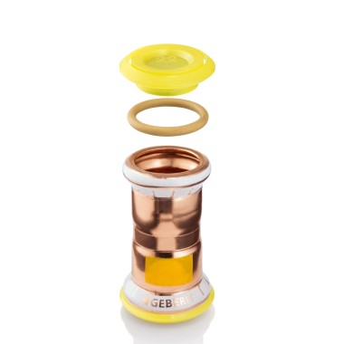 Tubo de cobre Geberit Mapress Cobre para gas Tubo de cobre Geberit Mapress Cobre para gas