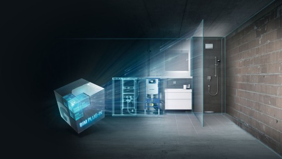 Plug-in Geberit BIM para planificación con datos Revit®