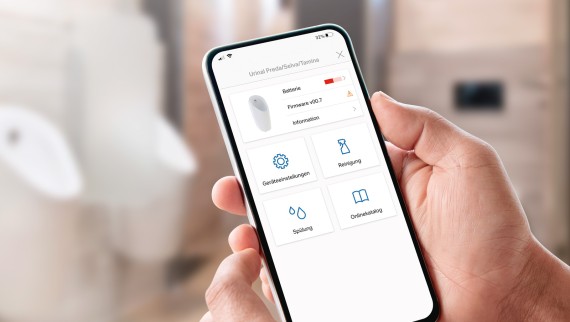 App Geberit Control App Geberit Control