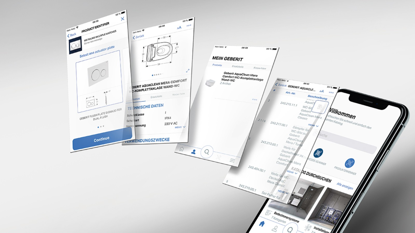 La experiencia de Geberit está siempre al alcance de un toque con la aplicación Geberit Pro La experiencia de Geberit está siempre al alcance de un toque con la aplicación Geberit Pro