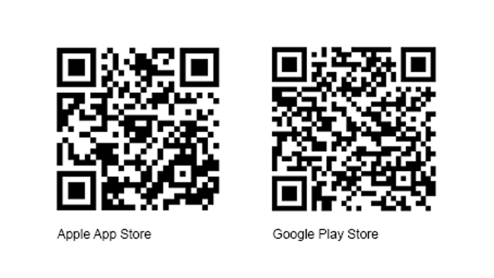 Códigos QR para iOS y Android