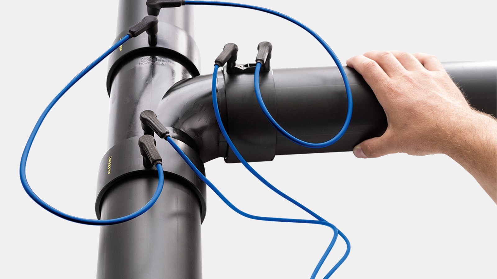 Manejo de la máquina de electrofusión Geberit ESG 3