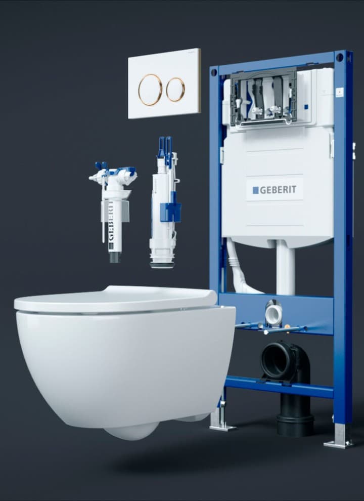 Cisternas Geberit 2/4 litros ajuste de fábrica Cisternas Geberit 2/4 litros ajuste de fábrica