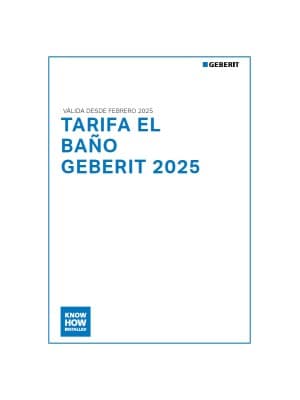 Tarifa 2025 El Baño Geberit (actualización mayo) Tarifa 2025 El Baño Geberit (actualización mayo)