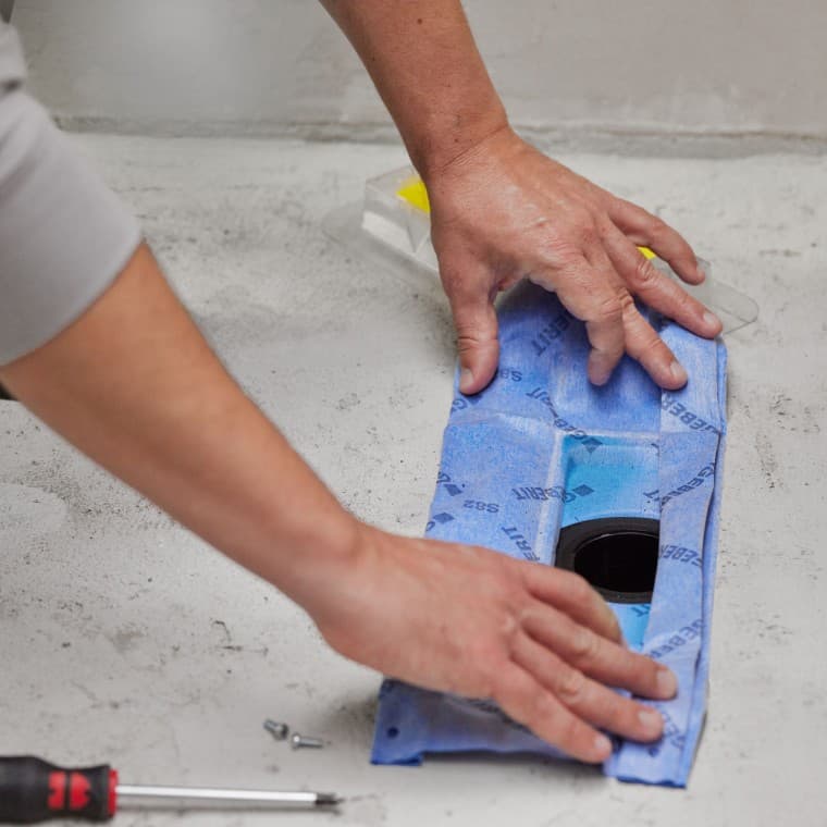 La tela laminada de impermeabilización premontada de fábrica La tela laminada de impermeabilización premontada de fábrica