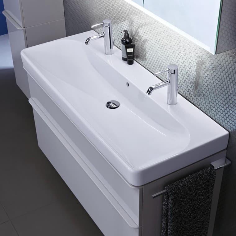 Lavabo y mueblo bajo para lavabo Geberit Smyle Lavabo y mueblo bajo para lavabo Geberit Smyle