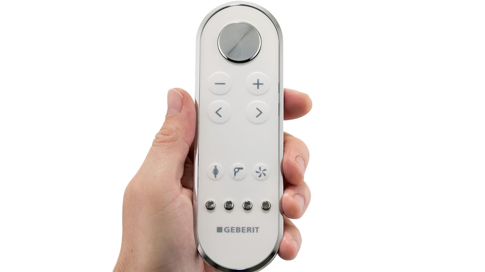 Mando a distancia Geberit AquaClean para más comodidad Mando a distancia Geberit AquaClean para más comodidad