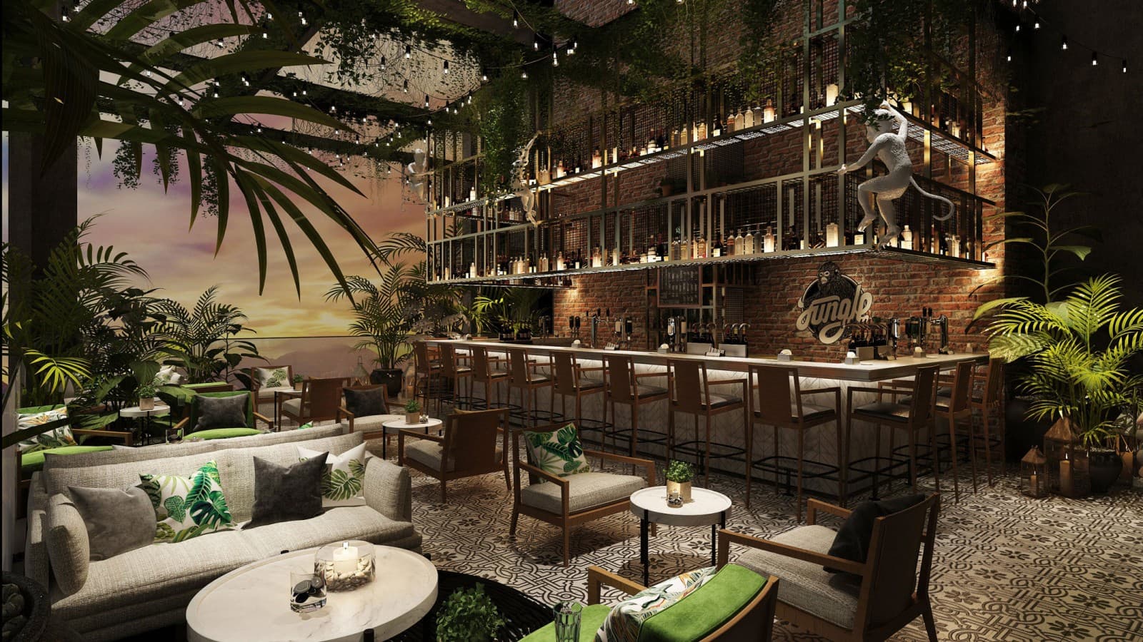 Hotel Marriott Kampala, bar del hotel (© MMAC Dubai) Hotel Marriott Kampala, bar del hotel (© MMAC Dubai)
