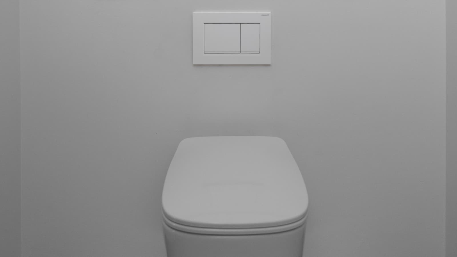 Baño con pulsador Geberit Sigma20, rectangular (© Geberit) Baño con pulsador Geberit Sigma20, rectangular (© Geberit)