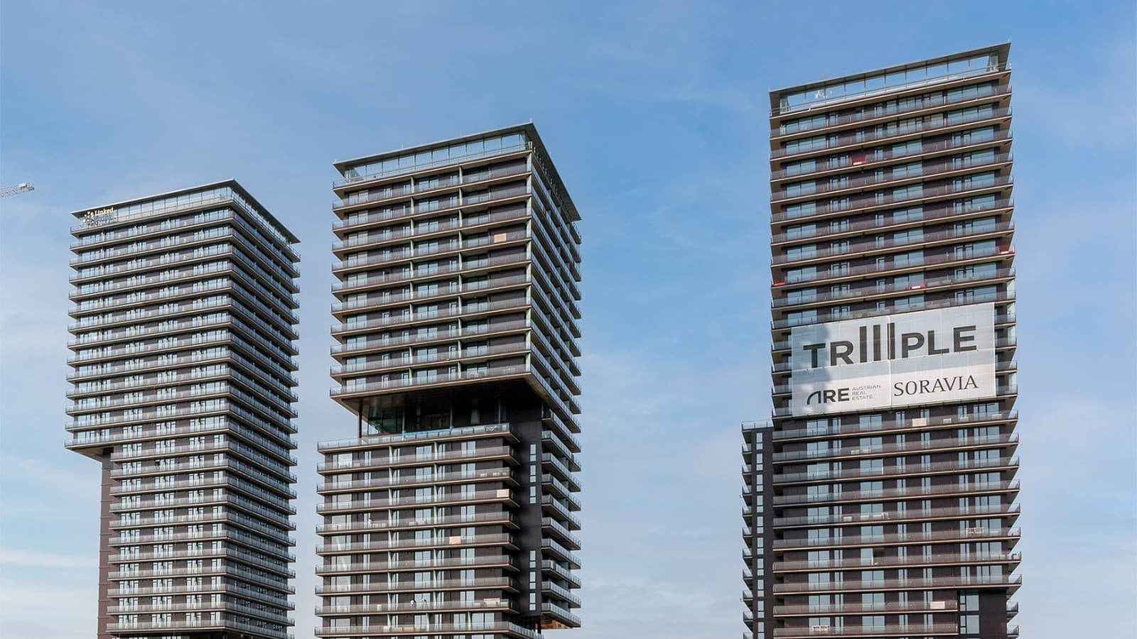 Las tres torres de TrIIIple dialogan entre sí (© Soravia) Las tres torres de TrIIIple dialogan entre sí (© Soravia)