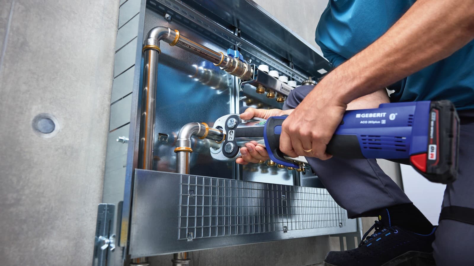 Instalación de Geberit Mapress Therm en sistemas de calefacción Instalación de Geberit Mapress Therm en sistemas de calefacción