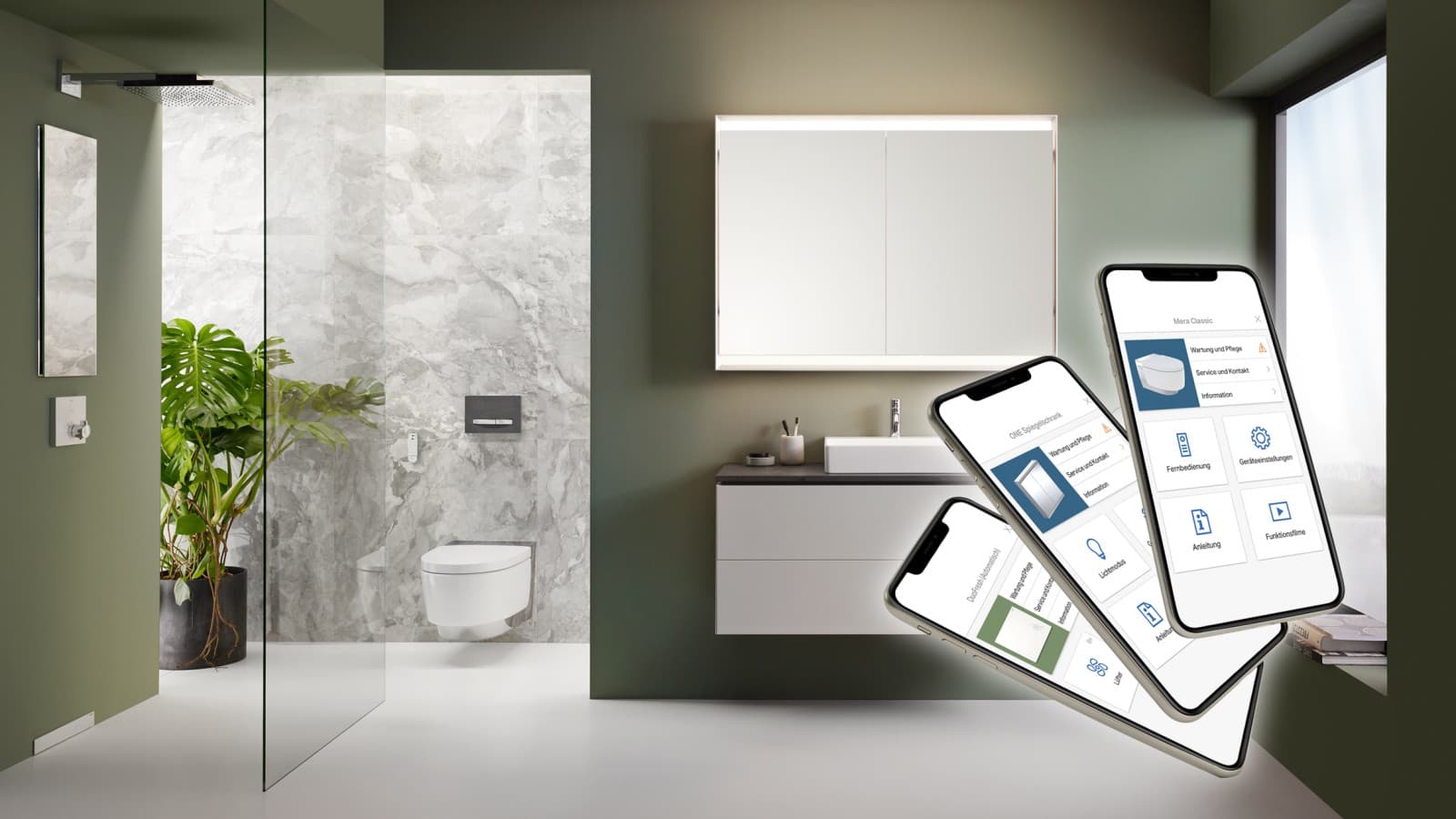 Geberit Home para controlar cómodamente los productos smart de Geberit Geberit Home para controlar cómodamente los productos smart de Geberit